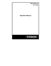 Polaroid DVP 500 Operation Manual