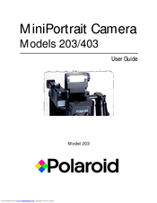 Polaroid MiniPortrait 403 User Manual