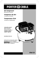 Porter-Cable CF6131 Instruction Manual