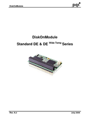 PQI DiskOnModule DE Wide Temp Series Product Manual