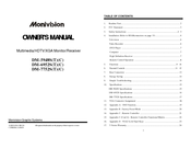 Monivision DM-5948S(T)(C) Owner's Manual