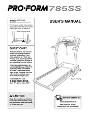 ProForm PFTL79100 User Manual