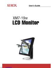 Xerox XM7-19w User Manual