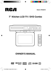 RCA SPS36073 Owner's Manual