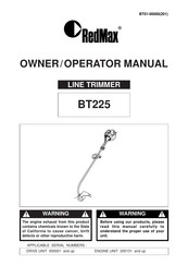 RedMax BT225 Owner's/Operator's Manual
