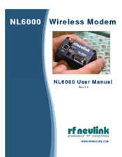 RF Neulink NL6000 User Manual