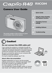 Ricoh Caplio R40 User Manual