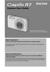 Ricoh Caplio R7 User Manual