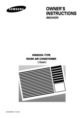 Samsung AW2402M Owner's Instructions Manual