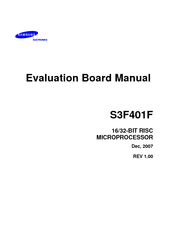 Samsung S3F401F Hardware User Manual