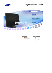 Samsung 275T - SyncMaster - 27