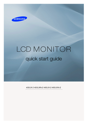 Samsung 725D Quick Start Manual