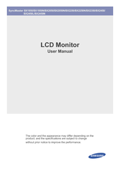 Samsung SyncMaster BX2250 Manuals 