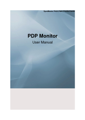 Samsung SyncMaster P42HN User Manual