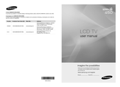 Samsung LN19C450 User Manual