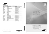 Samsung UE40C8705 User Manual