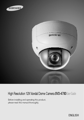 Samsung SVD-4700 User Manual