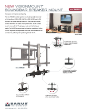 Sanus VisionMount VMF220 Manuals | ManualsLib