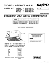 Sanyo XMS0972 Technical & Service Manual