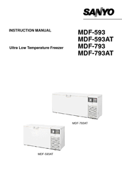Sanyo MDF-593AT Instruction Manual