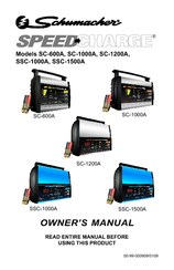 Schumacher SSC-1500A SpeedCharge Manuals | ManualsLib