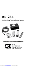 Essex Electronics KE-265 Installation And Operation Manual