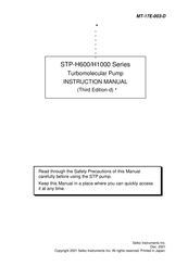 Seiko STP-H1000C Instruction Manual