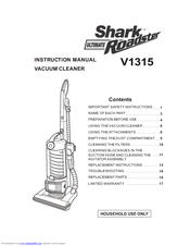 Shark Ultimate Roadster V1315 Instruction Manual