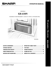 Sharp KB-6100NK Operation Manual