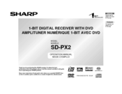 Sharp SD-PX2 Operation Manual