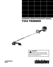 Shindaiwa X7502824900 Owner's/Operator's Manual