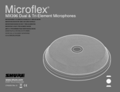 Shure Microflex MX396/C-Tri Manual