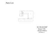 Singer 950D2 Parts List