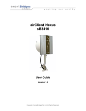 SmartBridges airClient Nexus sB3410 User Manual