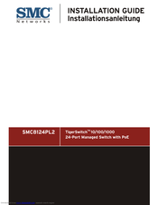 SMC Networks TigerSwitch SMC8124PL2 Installation Manual