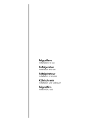 Smeg FR298SE/1 Installation Et Emploi