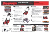 Snapper NSPXV2270HW Quick Setup Manual