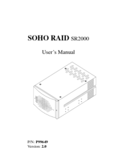 Soho SOHO RAID SR2000 User Manual