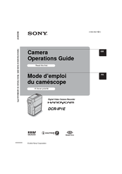 Sony Handycam DCR-IP1E Operation Manual