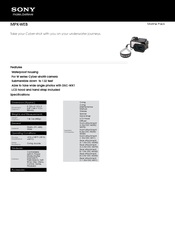 Sony MPK-WEB Maintenance Manual