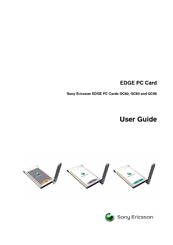 Sony Ericsson GC83 User Manual