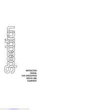 Speedotron MW3R/CC Instruction Manual