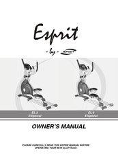 ESPRIT EL 5 Eilliptical Owner's Manual