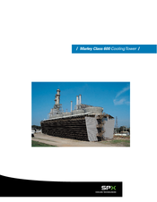SPX Cooling Technologies Cooling Tower 600 Brochure & Specs