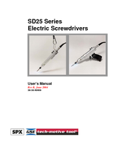 SPX GSE tech-motive tool SD25 Series User Manual