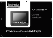 Technika PDVDTWINSS10 Owner's Handbook Manual