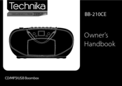 Technika TESCO BB-210CE Owner's Handbook Manual