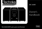 Technika MC-429ID Owner's Handbook Manual