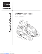 Toro 14AP80RP544 Operator's Manual