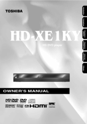 Toshiba HD-XE1KY Owner's Manual